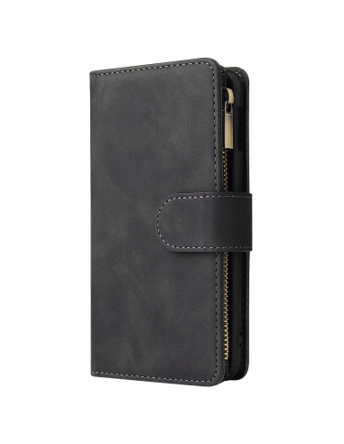 Samsung S10e Multifunktionellt Plånboksfodral Zipper 8-Fack
