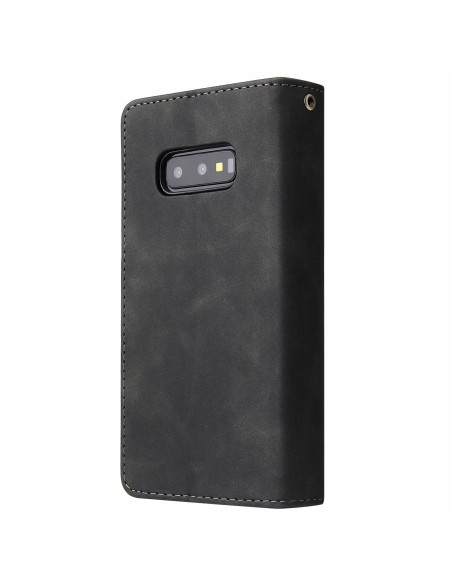 Samsung S10e Multifunktionellt Plånboksfodral Zipper 8-Fack