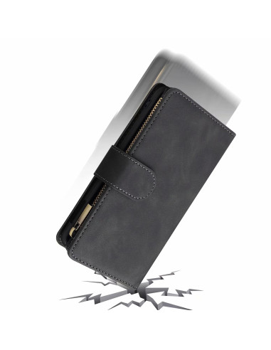 Samsung S10e Multifunktionellt Plånboksfodral Zipper 8-Fack