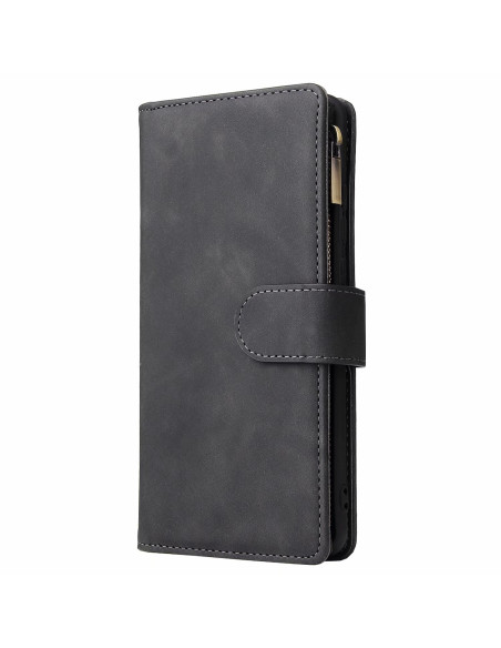 Huawei P30 Pro Multifunktionellt Plånboksfodral Zipper 8-Fack