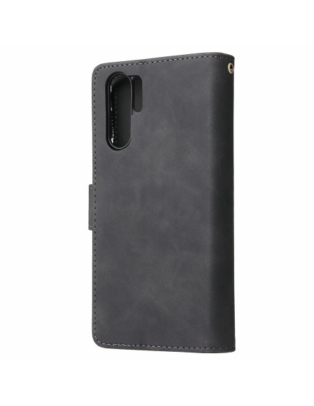 Huawei P30 Pro Multifunktionellt Plånboksfodral Zipper 8-Fack