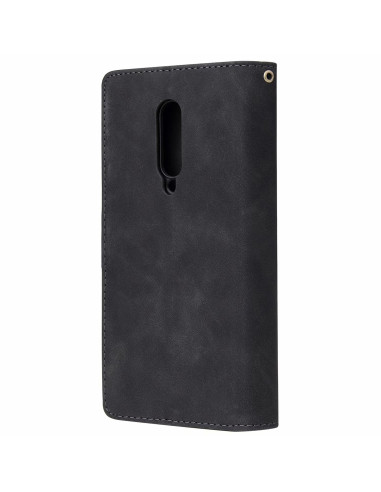 OnePlus 7 Pro Multifunktionellt Plånboksfodral Zipper 8-Fack