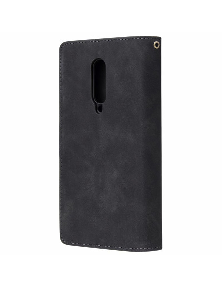 OnePlus 7 Pro Multifunktionellt Plånboksfodral Zipper 8-Fack