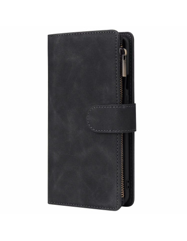 OnePlus 7 Pro Multifunktionellt Plånboksfodral Zipper 8-Fack