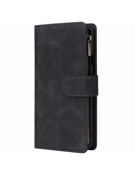 OnePlus 7 Pro Multifunktionellt Plånboksfodral Zipper 8-Fack
