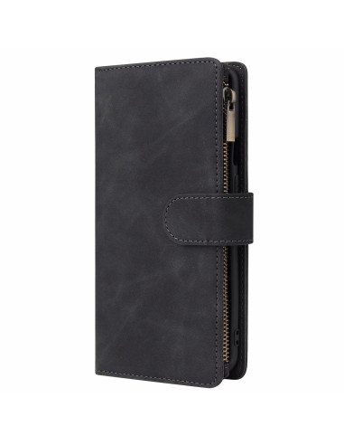 OnePlus 7T Pro Multifunktionellt Plånboksfodral Zipper 8-Fack