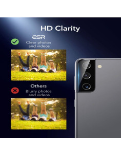 2-PACK Samsung S21 Plus Kameraskydd ESR Härdat Glas 2