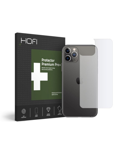 iPhone 11 Pro Härdat Glas 9H Baksida Hofi Glass Pro+