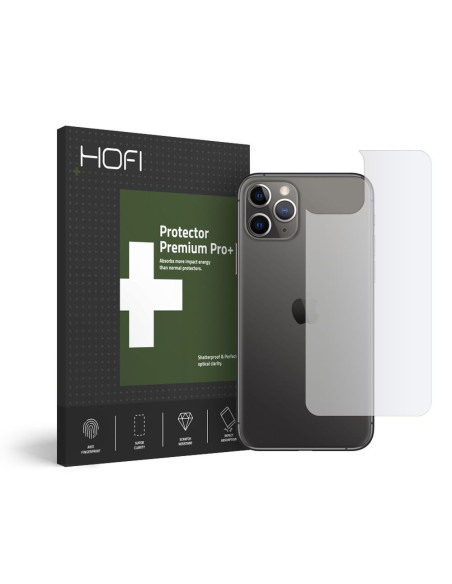 iPhone 11 Pro Härdat Glas 9H Baksida Hofi Glass Pro+