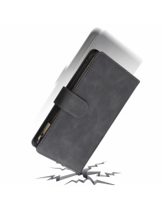 iPhone 7 Plus / 8 Plus Multifunktionellt Plånboksfodral Zipper 8-Fack