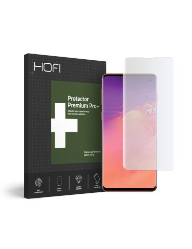 Samsung S10 Härdat Glas 9H Hofi UV