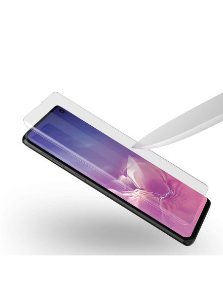 Samsung S10 Härdat Glas 9H Hofi UV
