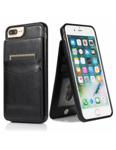 iPhone 7 Plus / 8 Plus Mobilskal Korthållare 6-FACK Retro V3