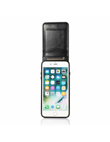 iPhone 7 Plus / 8 Plus Mobilskal Korthållare 6-FACK Retro V3