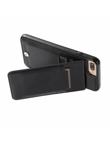 iPhone 7 Plus / 8 Plus Mobilskal Korthållare 6-FACK Retro V3