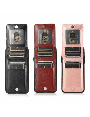 iPhone 11 Pro Mobilskal Korthållare 6-FACK Retro V3