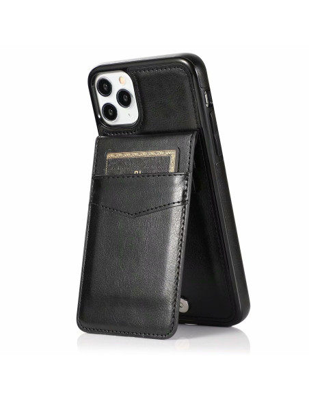 iPhone 11 Pro Mobilskal Korthållare 6-FACK Retro V3
