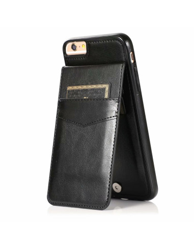 iPhone 6/6s Mobilskal Korthållare 6-FACK Retro V3