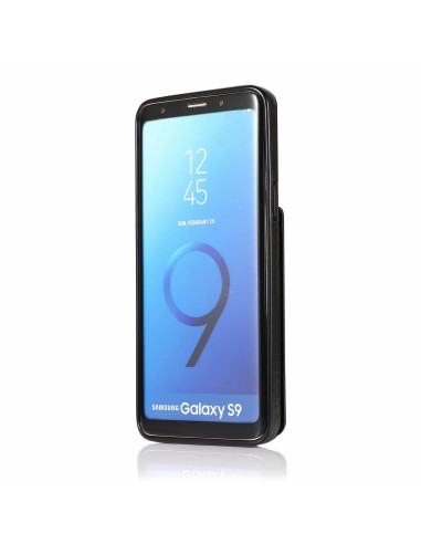 Samsung S9 Mobilskal Korthållare 4-FACK Retro V3