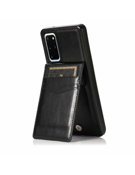 Samsung S20 Plus Mobilskal Korthållare 5-FACK Retro V3