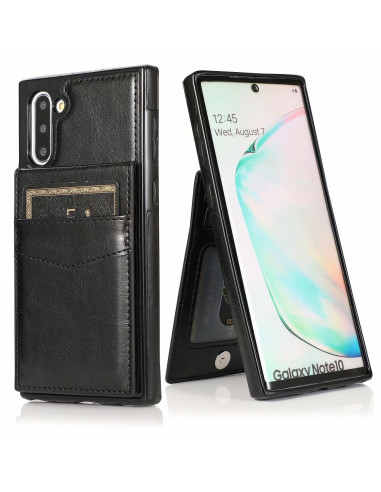 Samsung Note 10 Mobilskal Korthållare 5-FACK Retro V3