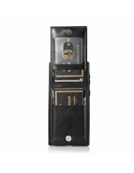 Samsung Note 10 Mobilskal Korthållare 5-FACK Retro V3