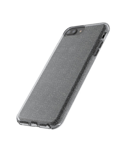 iPhone 7 Plus / 8 Plus Stötdämpande Mobilskal Gnistra Svart
