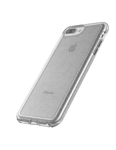 iPhone 7 Plus / 8 Plus Stötdämpande Mobilskal Gnistra Silver