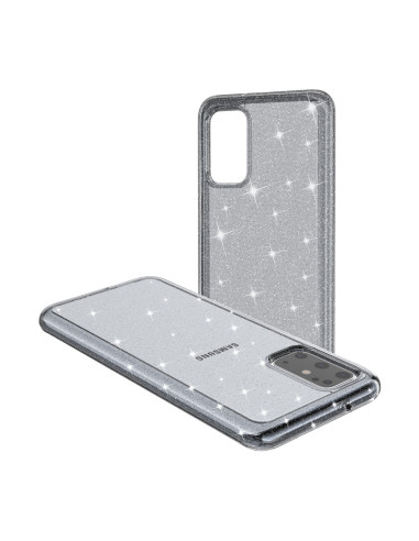 Samsung S20 Stötdämpande Mobilskal Gnistra Svart