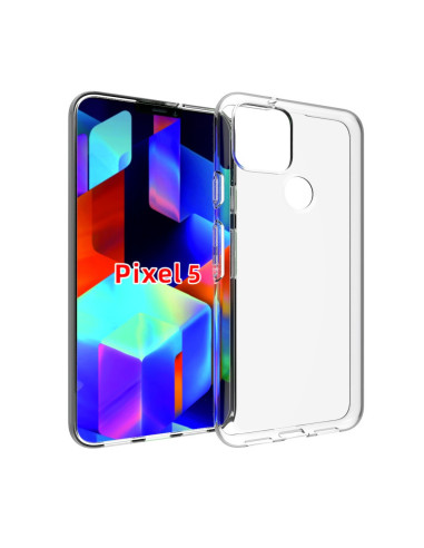 Google Pixel 5 Stötdämpande Mjukt Skal Simple