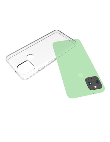 Google Pixel 5 Stötdämpande Mjukt Skal Simple