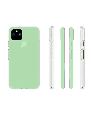 Google Pixel 5 Stötdämpande Mjukt Skal Simple