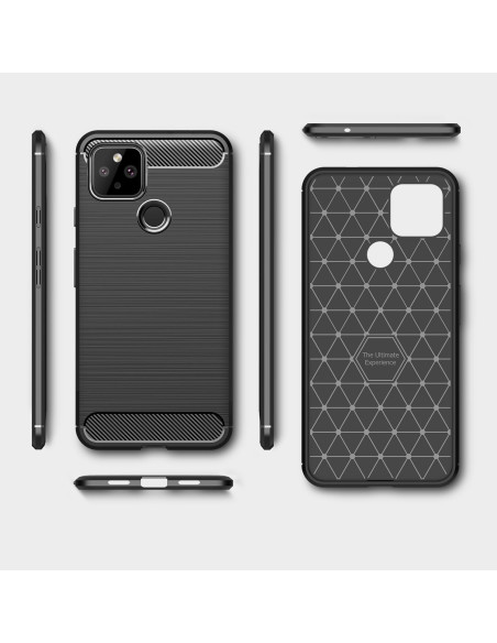 Google Pixel 5 Stöttåligt Skal SlimCarbon