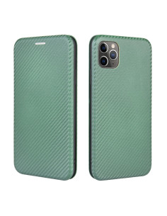 iPhone 11 Pro Flipfodral Kortfack CarbonDreams Grön 2