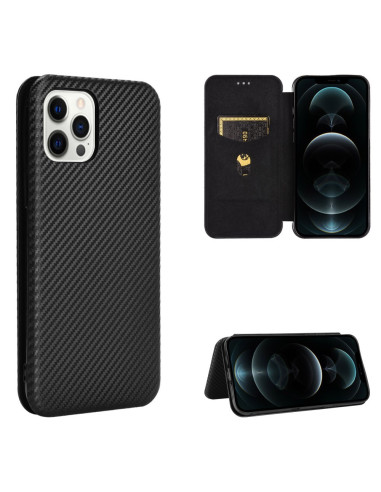 iPhone 12 Pro Max Flipfodral Kortfack CarbonDreams