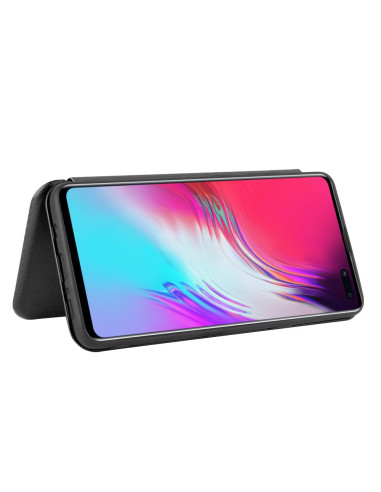 Samsung S10 Plus Flipfodral Kortfack CarbonDreams