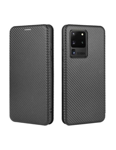 Samsung S20 Ultra Flipfodral Kortfack CarbonDreams