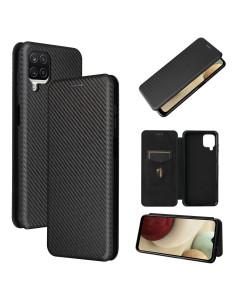 Samsung A12 Flipfodral Kortfack CarbonDreams