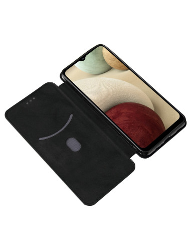 Samsung A12 Flipfodral Kortfack CarbonDreams
