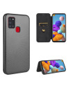 Samsung A21s Flipfodral Kortfack CarbonDreams
