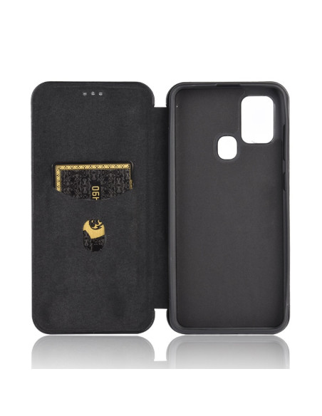 Samsung A21s Flipfodral Kortfack CarbonDreams