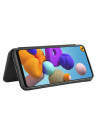 Samsung A21s Flipfodral Kortfack CarbonDreams