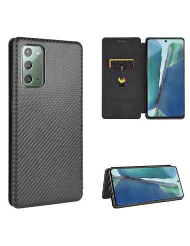 Samsung Note 20 Flipfodral Kortfack CarbonDreams