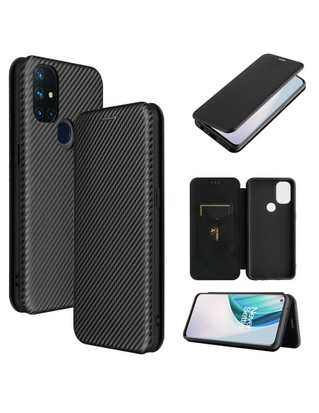 OnePlus Nord N10 Flipfodral Kortfack CarbonDreams