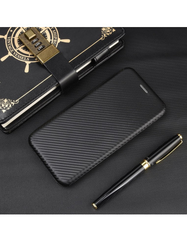 OnePlus 7 Flipfodral Kortfack CarbonDreams