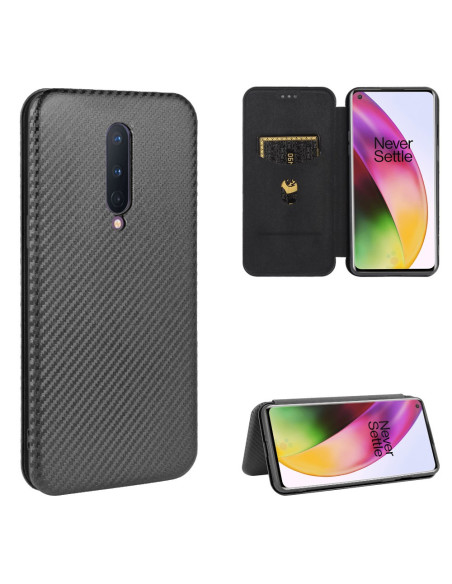 OnePlus 8 Flipfodral Kortfack CarbonDreams
