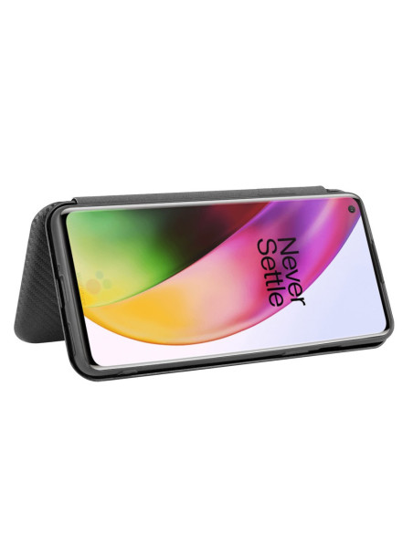 OnePlus 8 Flipfodral Kortfack CarbonDreams