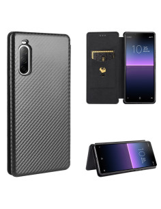 Xperia 10 II Flipfodral Kortfack CarbonDreams