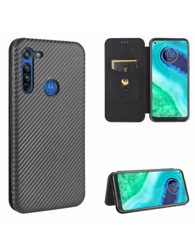 Motorola Moto G8 Power Flipfodral Kortfack CarbonDreams