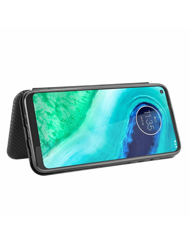 Motorola Moto G8 Power Flipfodral Kortfack CarbonDreams